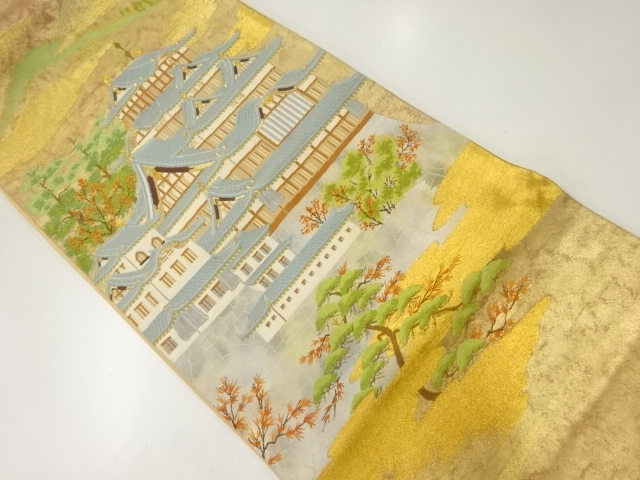 JAPANESE FUKURO OBI / WOVEN CASTLE